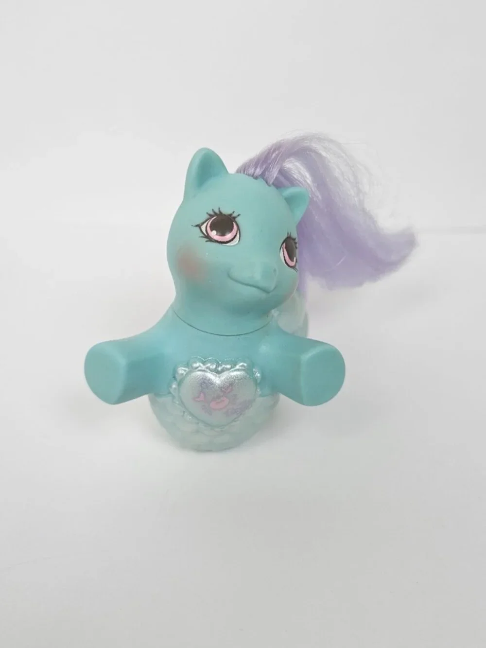 1991 My Little Pony G1 Hasbro Baby Blue Sea Princess Fancy Mermaid Vintage Flaws